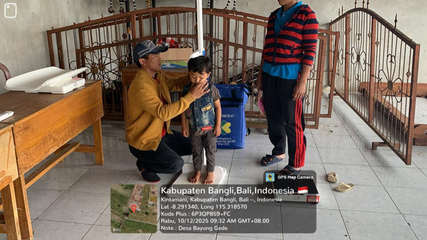 Kegiatan Posyandu Kamboja dan Posyandu Lansia Bulan Desember