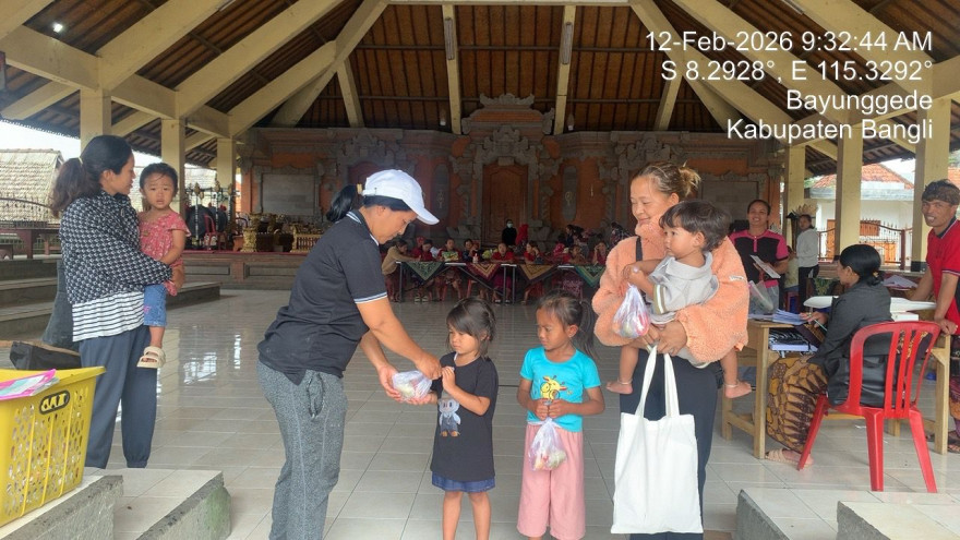 Kegiatan Posyandu Ratna 1 dan BKB Mawar 1 Bulan Pebruari Tahun 2026