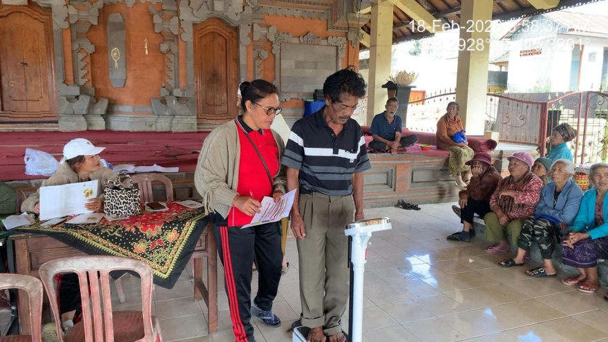 Kegiatan Posyandu Lansia Bulan Pebruari 2026